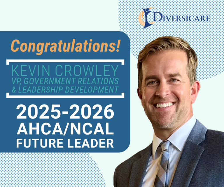 banner congratulating Kevin Crowley, VP of Government Relations and Leadership Development