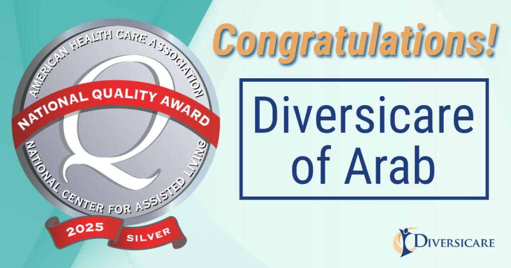 Diversicare of Arab awards banner